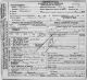 Death Certificate: Infant Ward 1931
