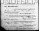 Marriage record: George Kunkle and Minnie Morrison 1907