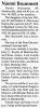 Obituary: Naomi Brummett 2002 Obituary: Naomi Brummett 2002