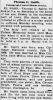 Obituary: Thomas G. Smith 1939